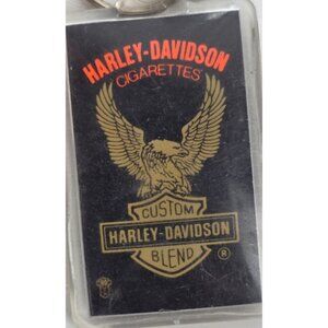Vintage Collectible Keychain Harley-Davidson Cigarettes Logo